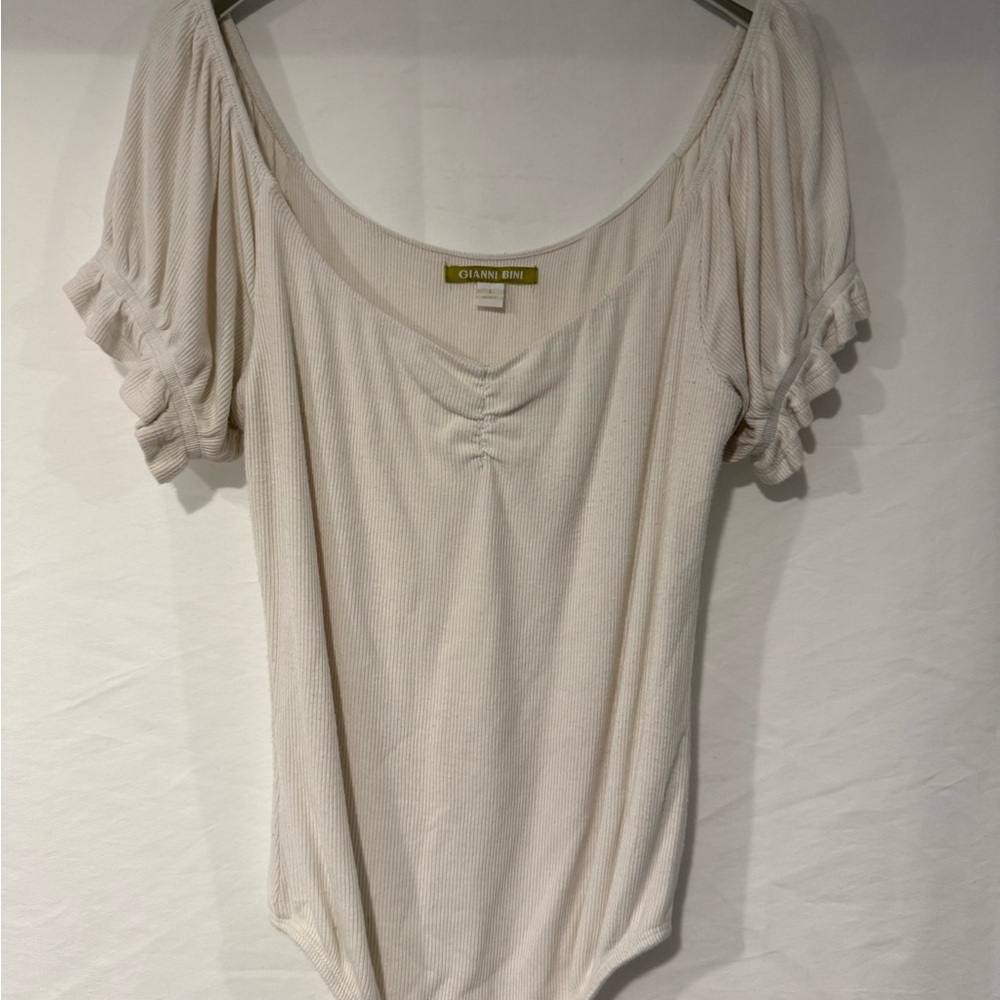 Elegant Cream Women's Top